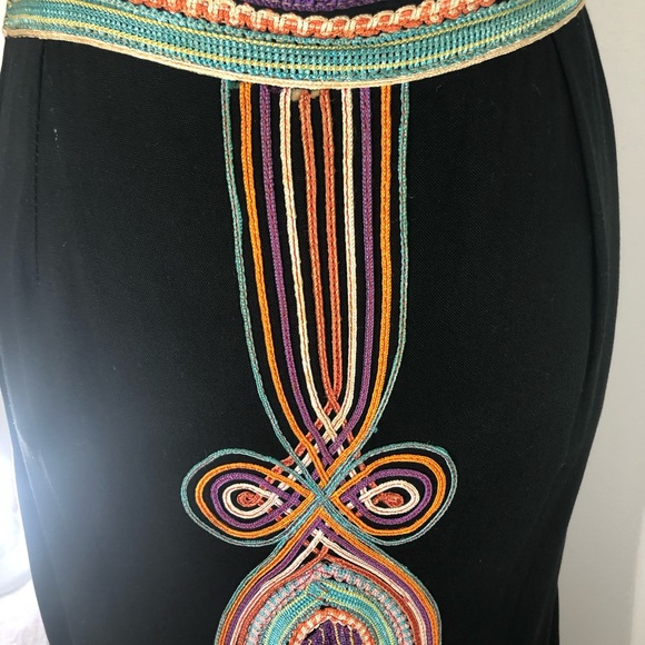 SALE!VINTAGE Morrocan Bohemian Womens Skirt - Picture 3 of 14